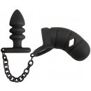 Black Velvets Cock cage with