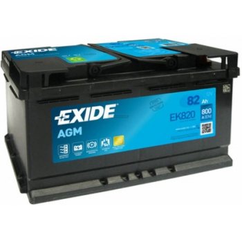 Exide AGM A12V 82Ah 800A EK820