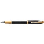 Parker 1502/3191646 Royal IM Premium Black GT sada dárková sada plnicího pera v kazetě se zápisníkem – Zboží Živě