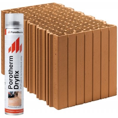 Wienerberger Cihla broušená Porotherm 44 EKO+ Profi Dryfix P8 440×248×249 mm – Hledejceny.cz