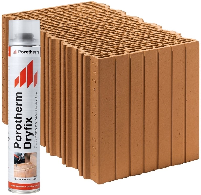 Wienerberger Cihla broušená Porotherm 44 EKO+ Profi Dryfix P8 440×248×249 mm