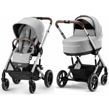 Cybex Balios S Lux Kombinovaný Lava Grey/Stříbrný Rám 2023