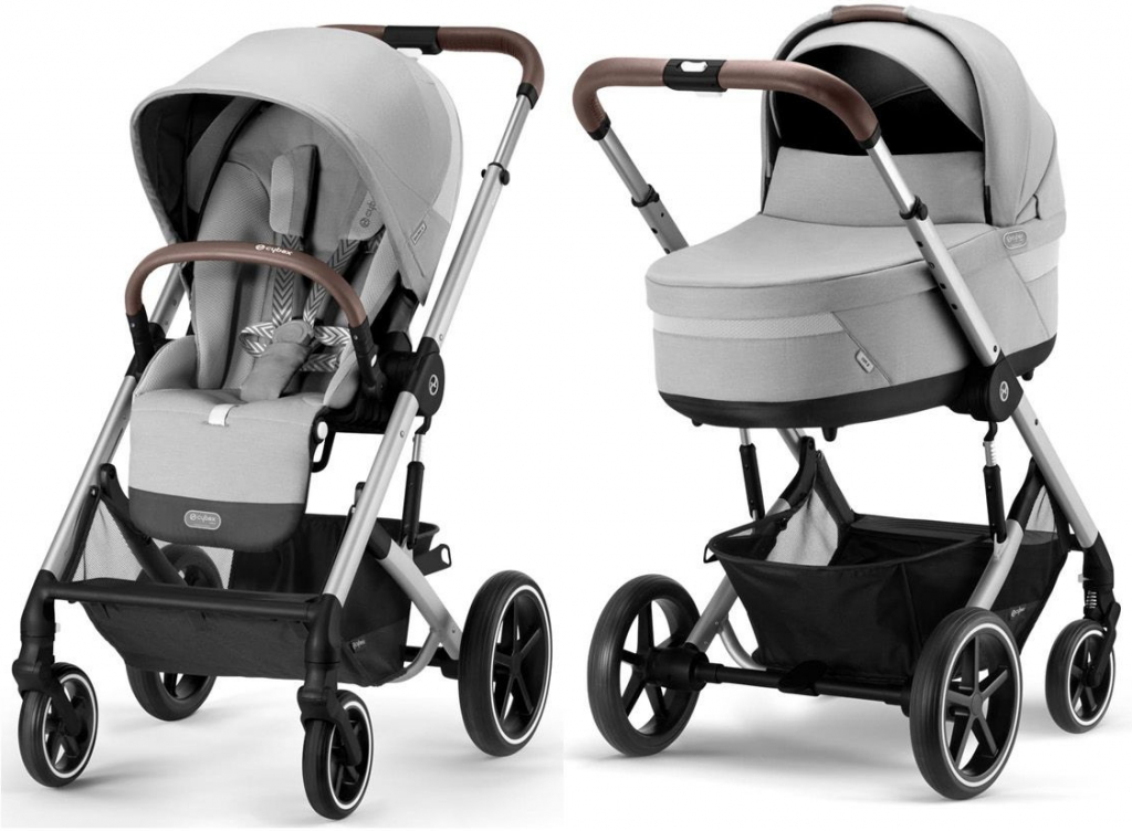 Cybex Balios S Lux Kombinovaný Lava Grey/Stříbrný Rám 2023