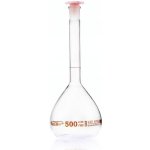 Odměrná skleněná láhev, 100 ml, třída B, hnědá stupnice, brusné spojení 14/23 – Hledejceny.cz