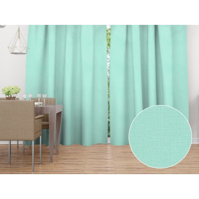 Biante Dekorační závěs - Paris TF-052 Mintový 150x190 cm – Hledejceny.cz