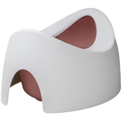 Tega Oboustranný ergonomický nočník Teggi Bílý růžový – Zboží Dáma