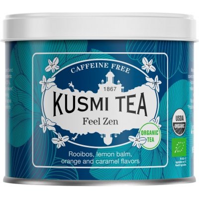 Kusmi Tea Sypaný bylinný čaj Feel Zen 100 g – Zbozi.Blesk.cz