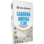 Den Braven Sádrová omítka G300 Sádrová omítka G300, pytel 5 kg, bílá