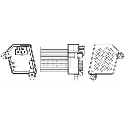 Regulace vnitřní ventilace MAHLE ORIGINAL ABR 33 000S (ABR33000S) – Zboží Mobilmania