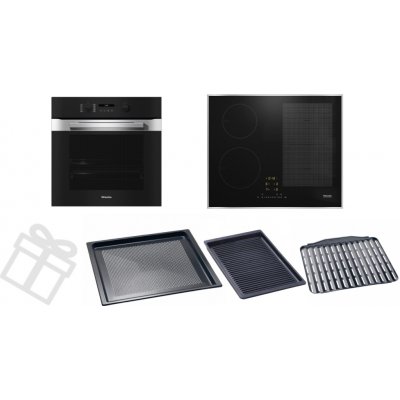 Set MIELE H 2861-1 B 125 + KM 7466 FR 125 – Zboží Mobilmania