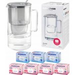 Aquaphor Glass 2,5 l stříbrná / šedá – Zboží Mobilmania