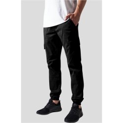 Urban Classics Washed Cargo Twill Jogging pants černé