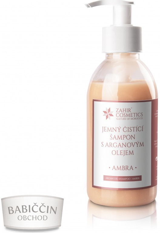 Zahir Jemný čistící šampon s arganovým olejem Ambra 200 ml