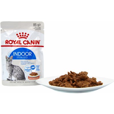 Royal Canin Indoor Sterilised v omáčce 85 g