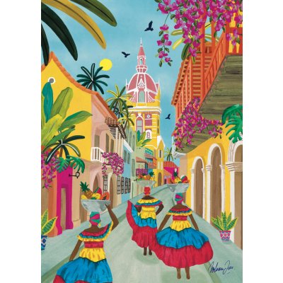 Pieces & Peace Cartagena 1000 dílků – Zboží Mobilmania