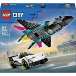 LEGO® City 60489 Tryskáč vs. auto – Zboží Živě