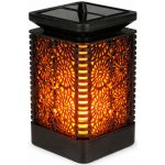 Verk 12388 Solární LED zahradní lampion závěsný se senzorem soumraku 15 × 9 cm, černý – Hledejceny.cz