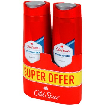 Old Spice Whitewater sprchový gel 2 x 400 ml dárková sada