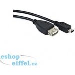 Gembird A-OTG-AFBM-002 USB MINI BM na AF USB 2.0 OTG, 15cm – Hledejceny.cz