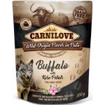 Carnilove Paté Buffalo with Rose Petals 300 g – Zboží Mobilmania