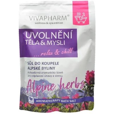 Vivapharm sůl do koupele lázenská sůl 1000 g – Hledejceny.cz