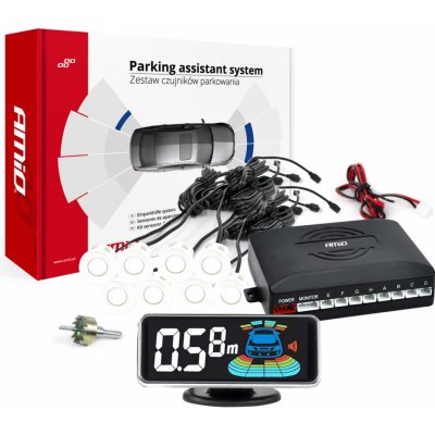 AMiO LED GRAF 3D bílé, vnější 8ks – Zboží Mobilmania