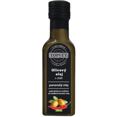Topvet Olivovy olej s chilli 0,1 l