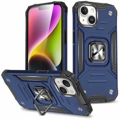 Pouzdro Wozinsky Ring Armor Case / 3v1 / / Apple iPhone 15 Plus modré – Zboží Mobilmania