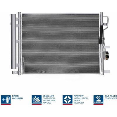 Kondenzátor, klimatizace NISSENS 941290 | Zboží Auto