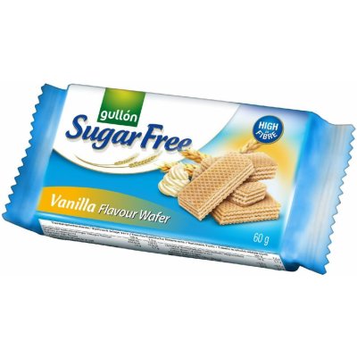 Gullón Vanilla wafer plněné krémem 70 % s vanilkovou příchutí 60 g