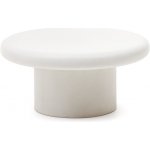 Kave Home Addaia 90 cm Bílý cementový zahradní stolek – Hledejceny.cz