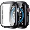 Obal a kryt k chytrým hodinkám AW Lesklý case na Apple Watch Velikost sklíčka: 42mm, Barva: Černý IR-AWCASE097