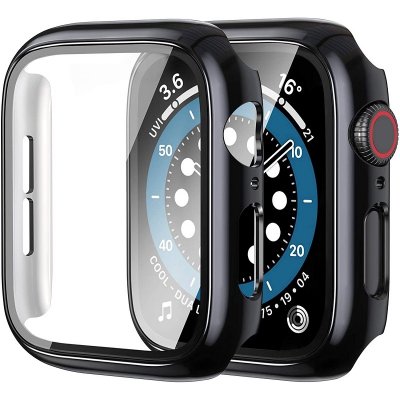 AW Lesklý case na Apple Watch Velikost sklíčka: 38mm, Barva: Černý IR-AWCASE067 – Zbozi.Blesk.cz