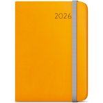 Baloušek Zoro Flexi A5 Týdenní 2026 okrová – Zboží Dáma