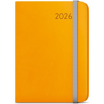 Baloušek Zoro Flexi A5 Týdenní 2026 okrová – Zboží Dáma