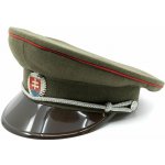 Armáda Slovenská Brigadýrka SK stříbrný odznak, kšilt plast, červená linka ZELENÁ Velikost: 52 – Sleviste.cz