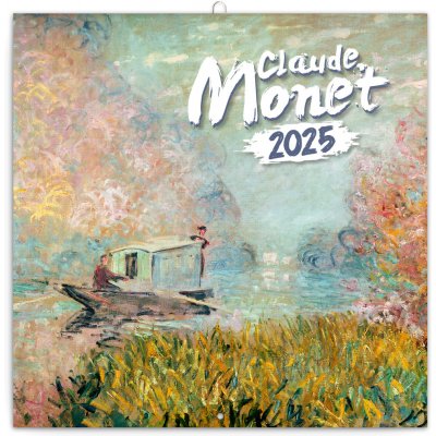 poznámkový Claude Monet 30 × 30 cm 2025 – Zbozi.Blesk.cz