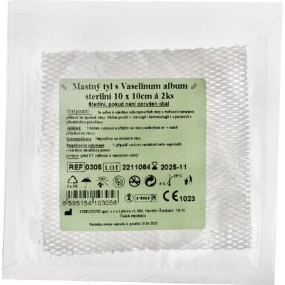 Steriwund Krytí sterilní mastný tyl 10 x 10cm 2 ks – Sleviste.cz