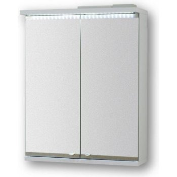 Olsen Spa - Vrchní zrcadlová skříňka NICE s LED osvětlením - 70 x 15 x 64 cm