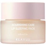 Klavuu - Nourishing Care Lip Sleeping Pack Vyživující noční maska na rty Vanilla 20 g – Zboží Dáma