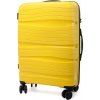 Cestovní kufr Rogal Royal žlutá 35l