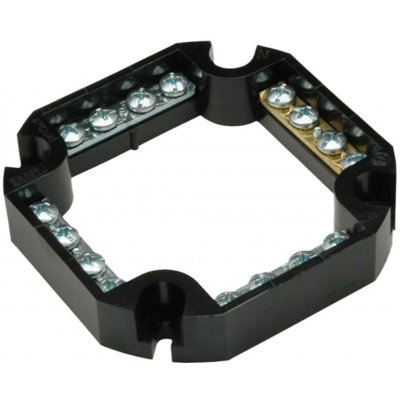 Alfex Kabelová svorkovnice 6303-15, 500 V, 4 mm2, šedá, 86 x 86 x 30 mm – Hledejceny.cz