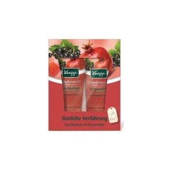 Kneipp Granátové jablko & Černý rybíz sprchový balzám 200 ml + tělové mléko 200 ml dárková sada