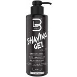 L3VEL3 Shaving Gel Ice transparentní gel na holení 500 ml