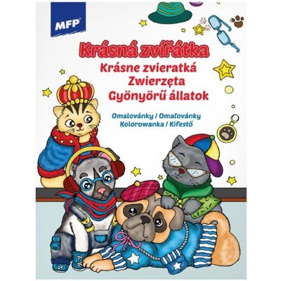 MFP 5301122 Omalovánky A4 Krásná zvířátka 2 210x276mm – Zbozi.Blesk.cz