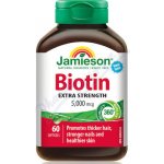 Jamieson Biotin 5000 mcg 60 kapslí – Hledejceny.cz
