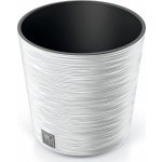 Prosperplast Květináč FURU ROUND 25 cm bílý – Zboží Dáma