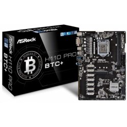 Základní deska ASRock H110 PRO BTC+