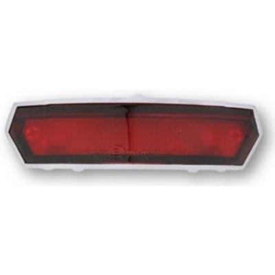 SHIN YO LED moto zadí světlo LIGHT GUIDE stříbrné – Hledejceny.cz