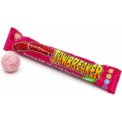 Zed Candy bonbony se žvýkačkou s příchutí kyselé třešně 50 g – Hledejceny.cz